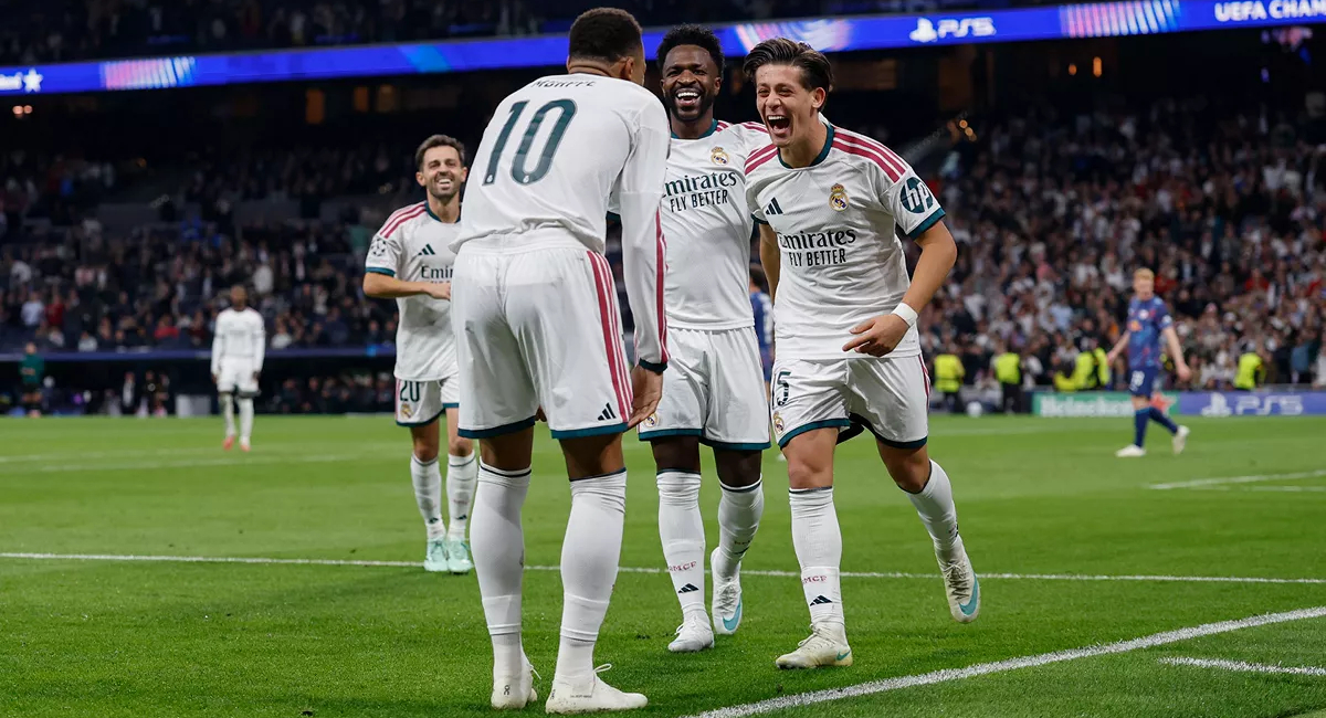 El Real Madrid goleó al RB Leipzig en Champions League y afrontará el 'Clásico' de LaLiga ante el Barcelona en un gran momento