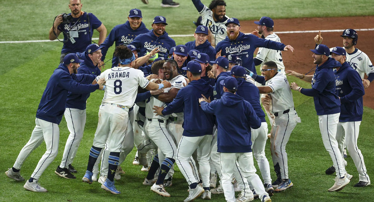 Los Rays siguen con vida en la Serie Mundial, y este miércoles buscarán su segunda victoria