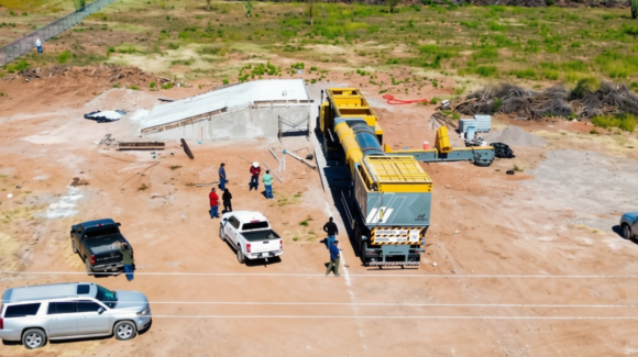 Fábrica de Asfalto de Navojoa entra en su etapa final de construcción con un 90% de avance