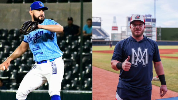 Felipe González de Yaquis y Esteban Quiroz de Águilas son galardonados por la Liga Mexicana del Pacífico