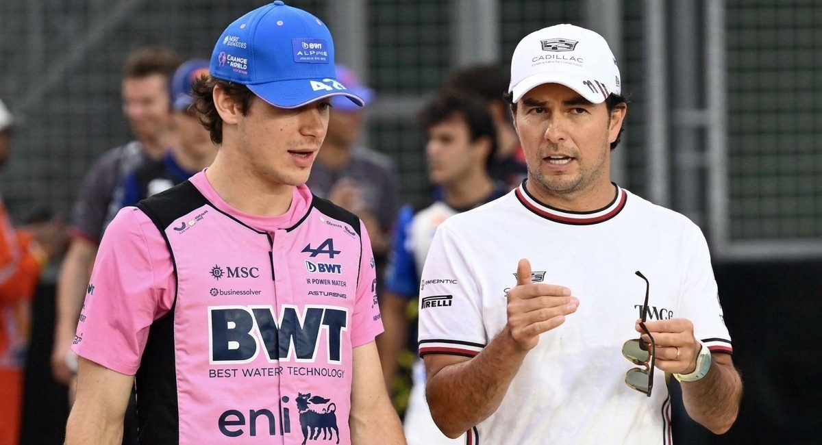 Franco Colapinto reconoció la admiración que tiene por Sergio Pérez previo a la carrera número 300 de la F1 para el mexicano