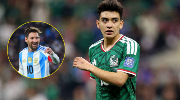 Gilberto Mora agradece a Lionel Messi por elegirlo para su campaña Messi +10 junto a jóvenes promesas