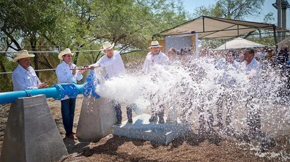 Gobernador Alfonso Durazo impulsa plan hídrico en Hermosillo para aumentar abasto de agua