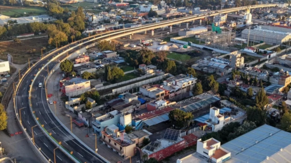 Gobierno de México inaugura distribuidor vial de Tlaxcala con una inversión de 663 mdp