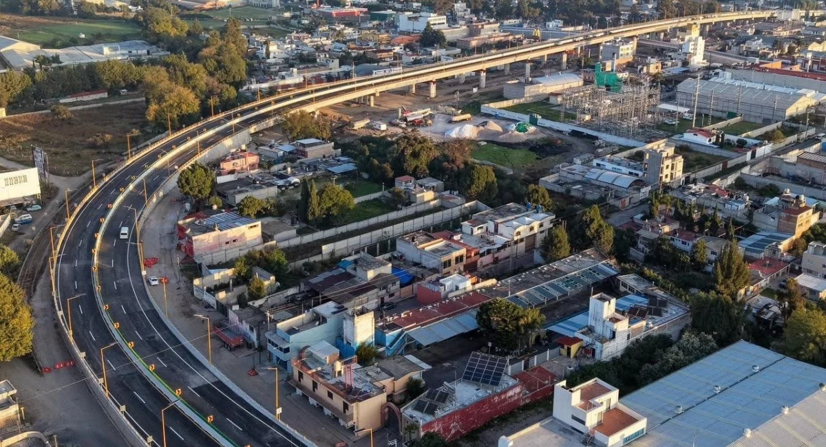 Gobierno de México inaugura distribuidor vial de Tlaxcala con una inversión de 663 mdp