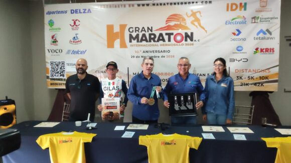 Gran Maratón Internacional Hermosillo 2026 supera 2,700 inscritos