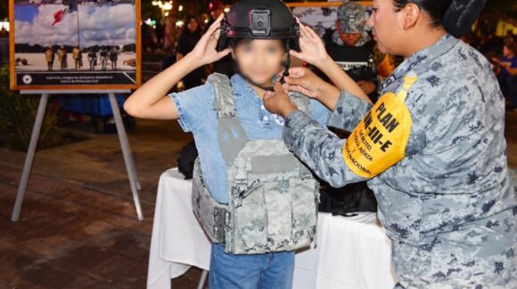 Guardia Nacional realiza jornadas de proximidad y exhibiciones en Bahía de Kino