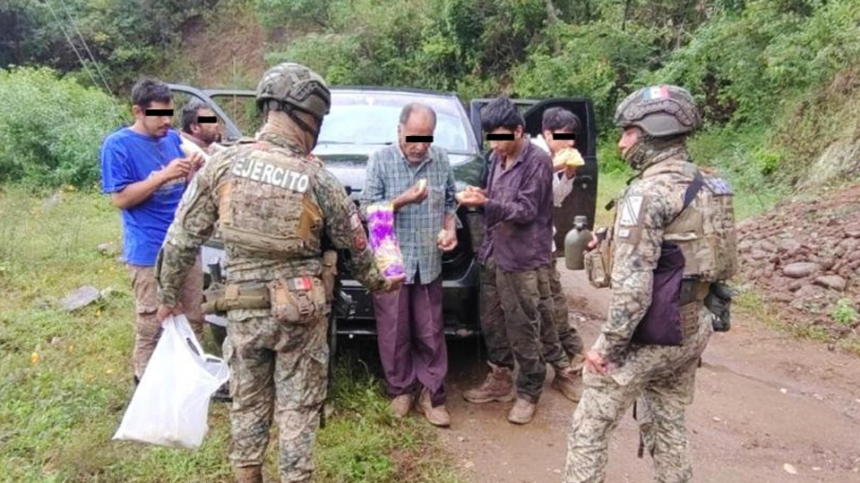 Hallan con vida a seis campesinos tras semanas desaparecidos en Guerrero; sigue búsqueda de uno más
