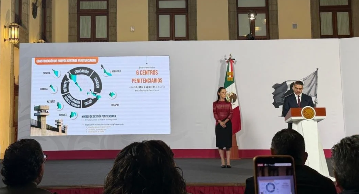 Harfuch anuncia construcción de seis nuevos centros penitenciarios; Sonora y Sinaloa entre las sedes