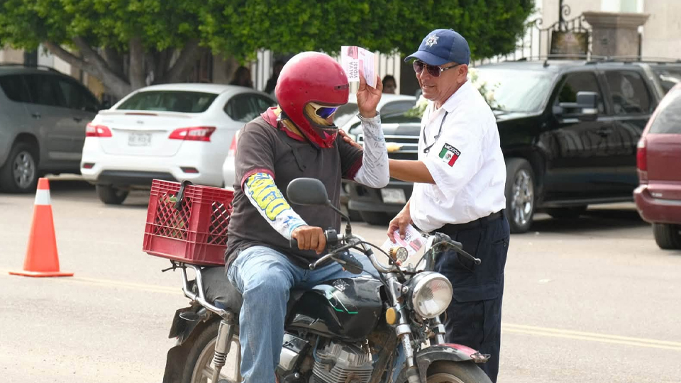 Huatabampo endurece medidas para motociclistas y busca reducir accidentes viales en la ciudad