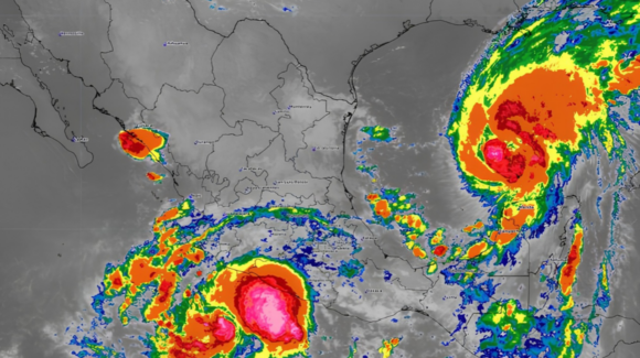 Huracán ‘Isaías’ se intensifica y alcanza categoría 2 en el Golfo de México