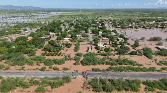 Huracán ‘Polo’ agrava crisis laboral y agrícola en el valle de Guaymas y Empalme