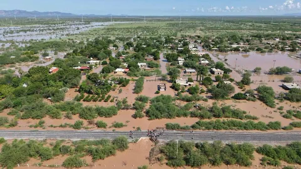 Huracán 'Polo' agrava crisis laboral y agrícola en el valle de Guaymas y Empalme