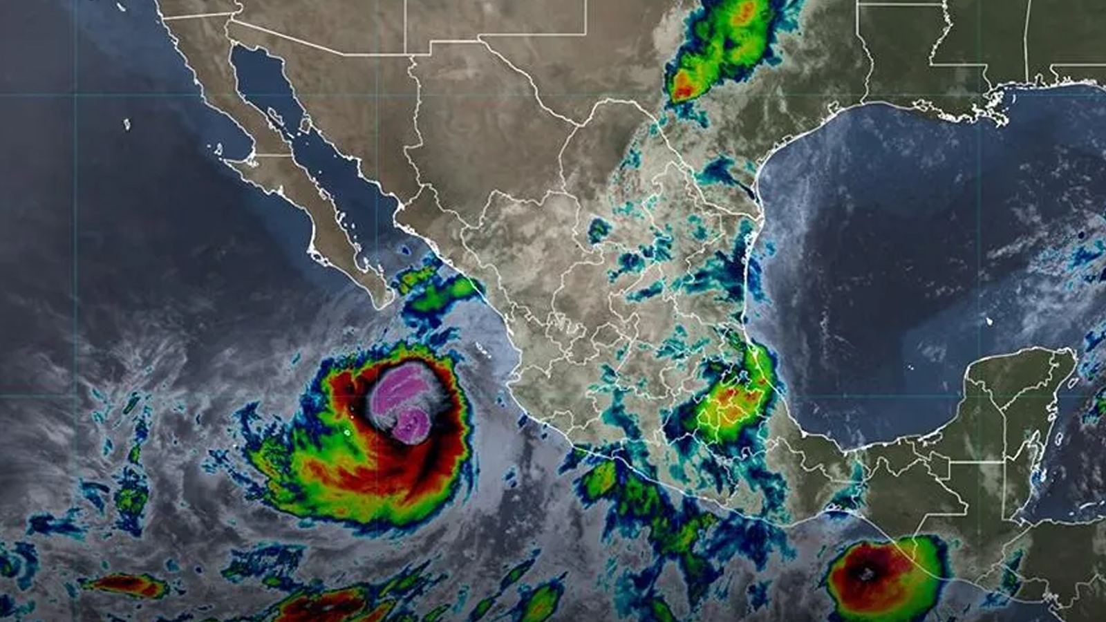 Huracán ‘Rachel’ baja a categoría 1: Esta es su trayectoria y los estados donde dejará lluvias