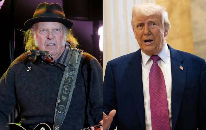 Neil Young vuelve a demandar a comité ligado a Donald Trump por usar “Rockin’ in the Free World” en un mitin