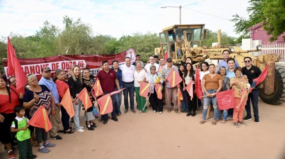 Inicia pavimentación de calle en La Antorcha, de Hermosillo, con inversión municipal