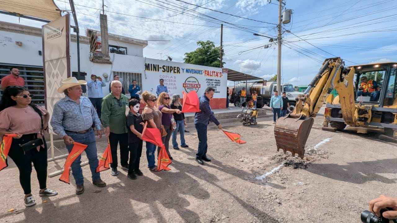 Invertirán casi 10 mdp para rehabilitar calle Agustín Lara en Cajeme