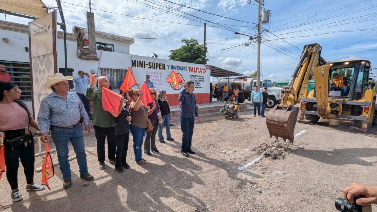 Invertirán casi 10 mdp para rehabilitar calle Agustín Lara en Cajeme