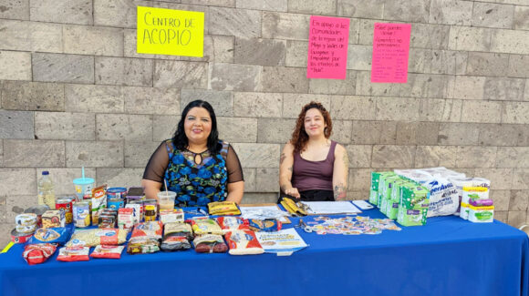 Itson recolecta alimentos para apoyar a familias afectadas por el huracán ‘Polo’ en Sonora