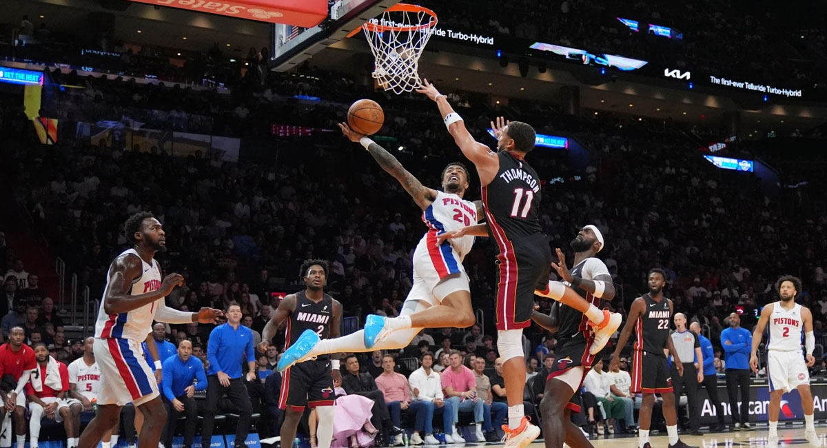 Collins busca par de puntos ante el Heat