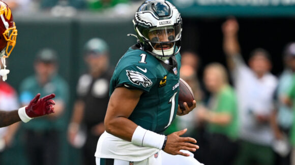NFL: Jalen Hurts queda fuera por tiempo indefinido con Eagles tras detectarle trombosis superficial en la pierna