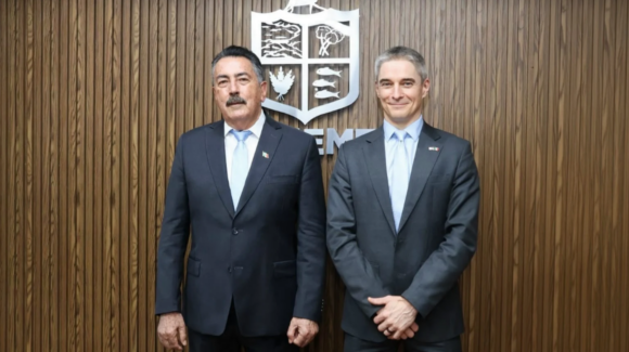 Javier Lamarque y cónsul general de Estados Unidos fortalecen diálogo y cooperación