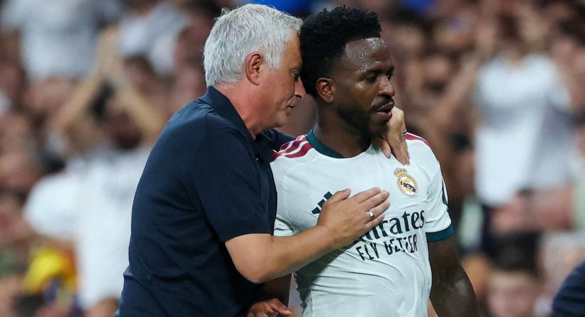 José Mourinho respaldó a Vinicius y sugirió su salida del Real Madrid a un país donde sea respetado