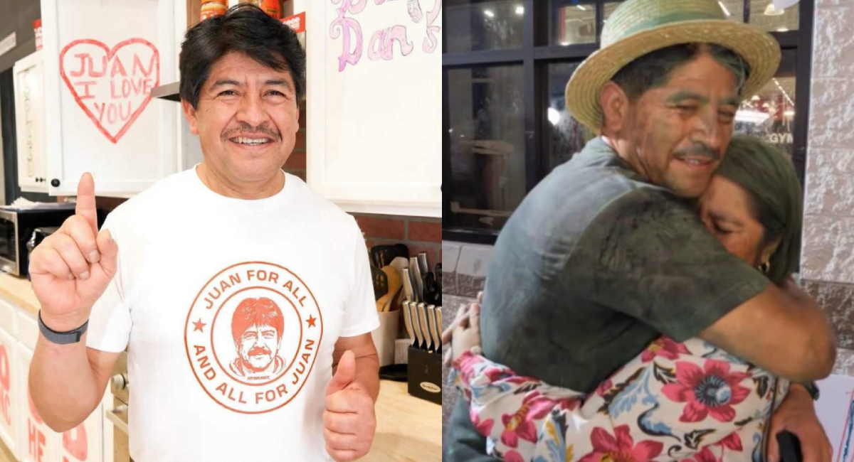 Juan García gana el reto MrBeast y tiene emotivo reencuentro con su esposa a la que le hace importante promesa en base al premio de 1 millón de dólares
