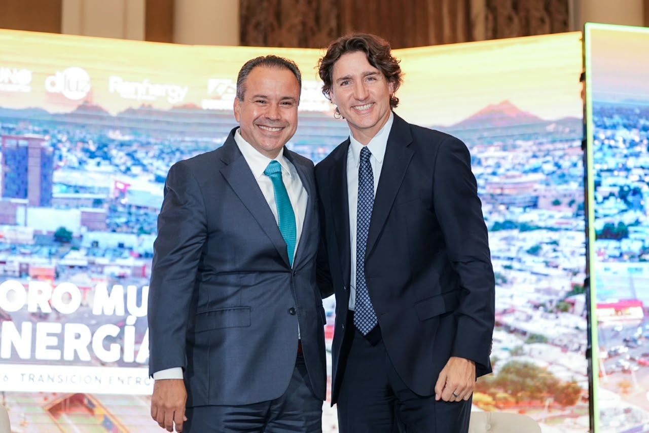 Justin Trudeau destaca liderazgo de Hermosillo en desarrollo sustentable durante Foro Mundial de Energía Solar
