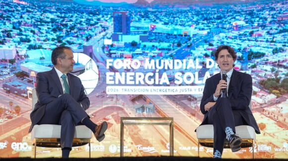 Justin Trudeau destaca liderazgo de Hermosillo en desarrollo sustentable durante Foro Mundial de Energía Solar