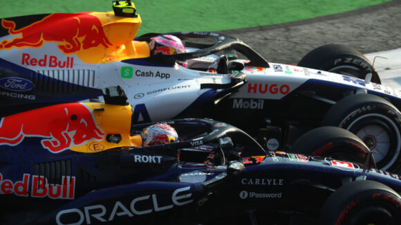 Verstappen y Lawson reciben un puesto de sanción tras el choque durante la FP2 del GP de México 2026
