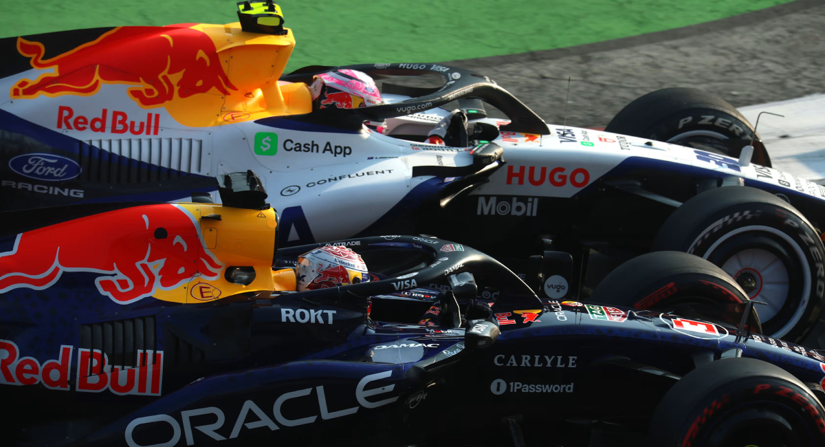 La FIA sancionó a Verstappen y Lawson con un puesto en la parrilla de salida para el GP de México tras su choque en la FP2