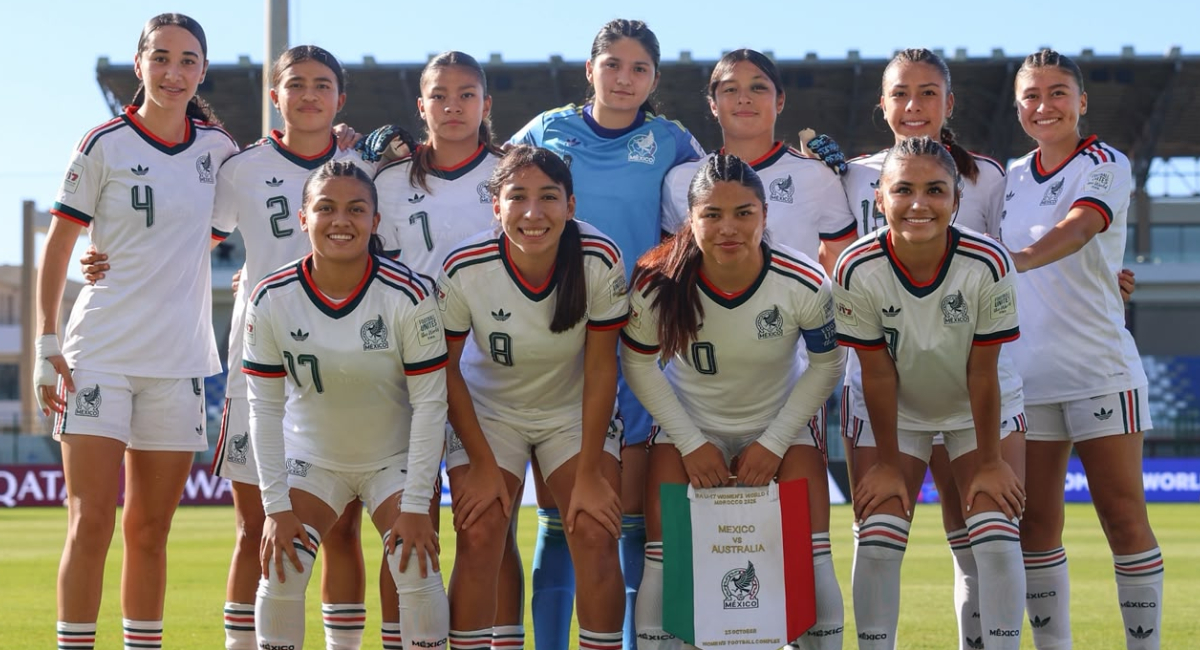 La Selección Mexicana Femenil venció a Australia, resultado que le dio la clasificación a los octavos de final en el Mundial Sub-17