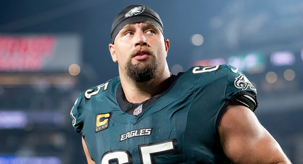 Lane Johnson se retira de la NFL al dejar a los Philadelphia Eagles por priorizar su salud mental