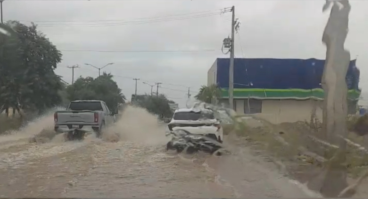 Las lluvias en la capital se mantuvieron por dos días consecutivos