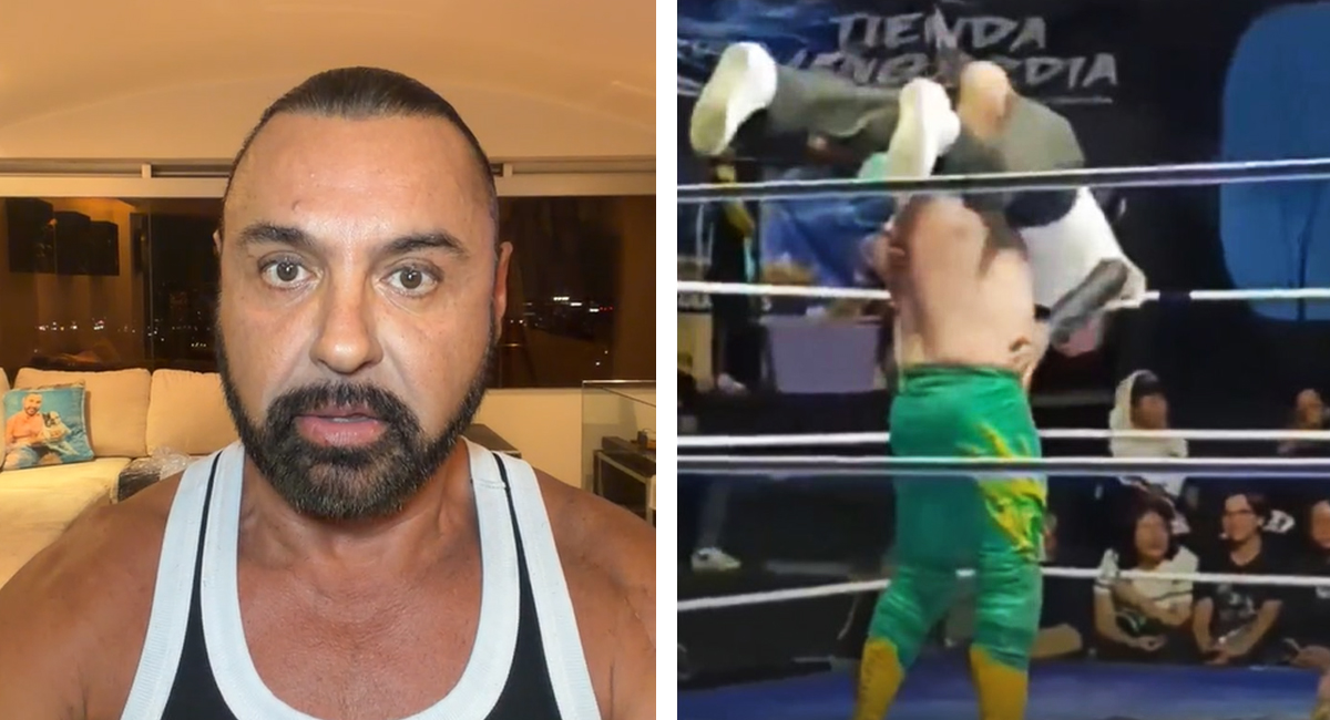 “No quiso lastimarlo”: Latin Lover defiende al Hijo de Fishman tras muerte de réferi en el ring