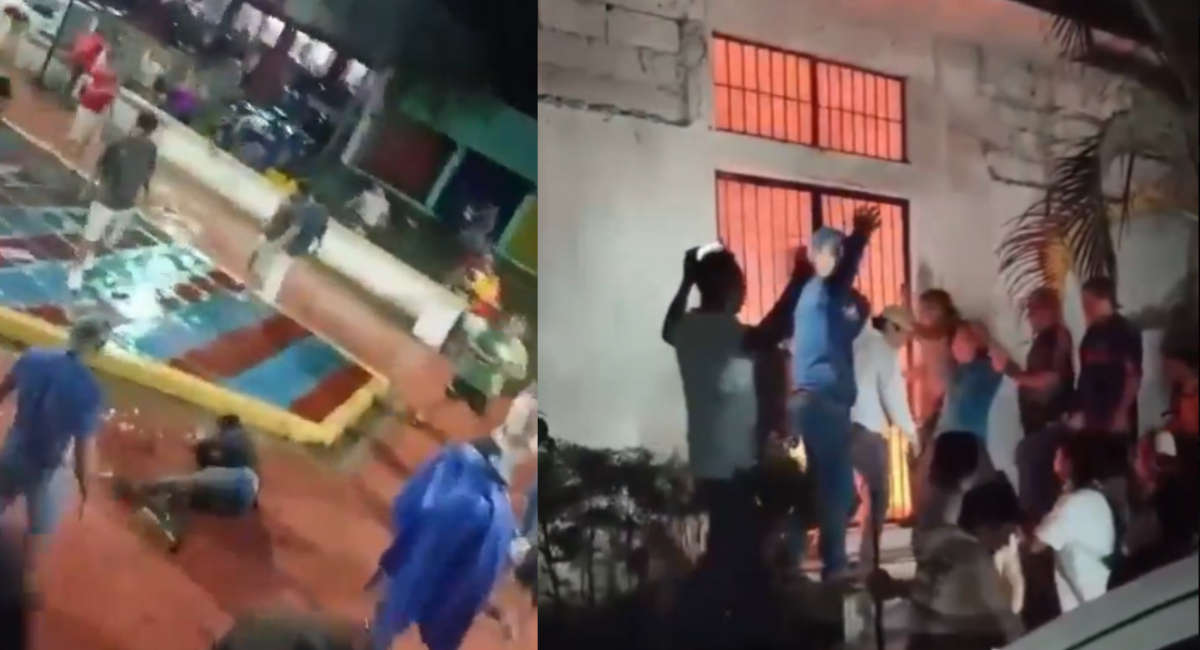 Linchan a detenidos por doble feminicidio de abuela y nieta en Ostuacán, Chiapas