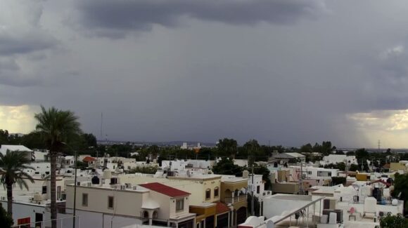 Lluvias intensas dejan acumulados de 20 mm y rachas de viento de 78 km/h en Hermosillo