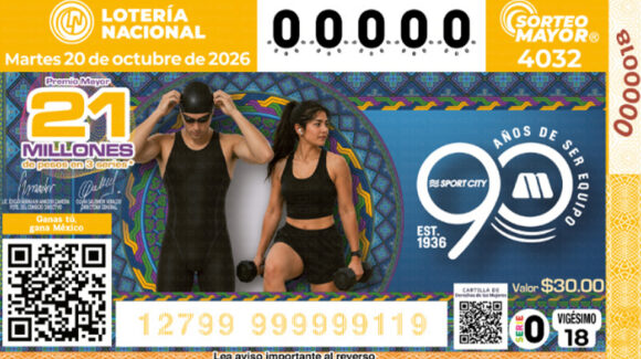 Lotería Nacional: Ganadores del Sorteo Mayor No. 4032 de HOY martes 20 de octubre de 2026