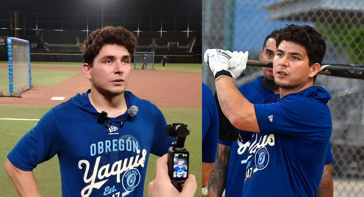 Luis Urías habla en su regreso a Yaquis