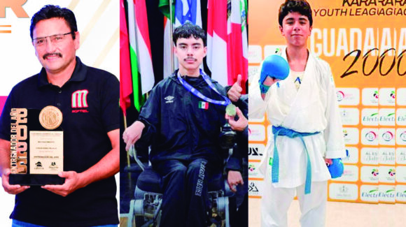 Reconocen al talento sonorense: Alexis González, Carlos Parra y Brandon Bojórquez ganan el Premio Estatal del Deporte
