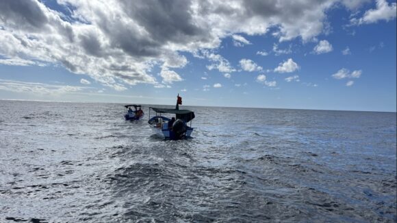 Marina rescata a tres pescadores desaparecidos cerca de Guaymas