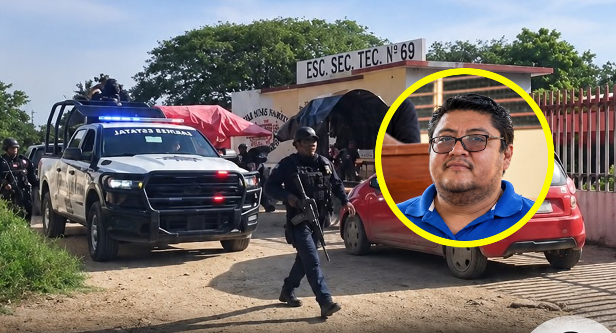 Matan a maestro dentro de secundaria en Oaxaca; sicarios entraron y le dispararon frente a alumnos