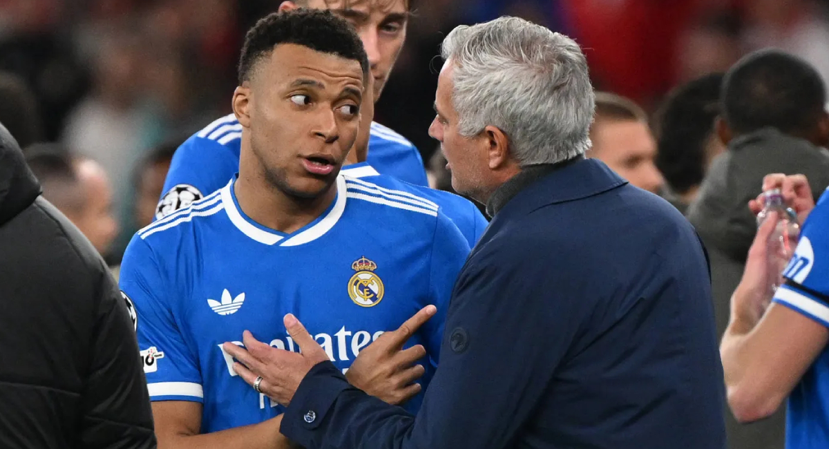 Mbappé publicó un video montando en bicicleta, desafiando las advertencias que Mourinho realizó a sus jugadores del Real Madrid