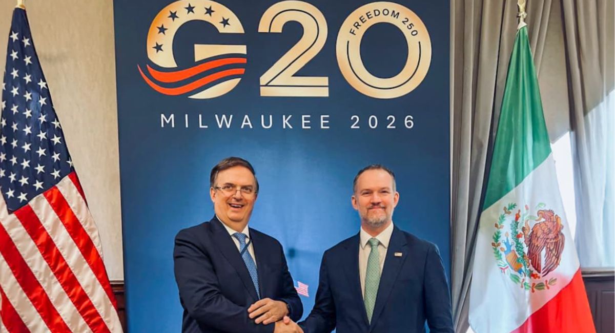 Marcelo Ebrard califica de "productiva" su reunión con Jamieson Greer en el marco del G20
