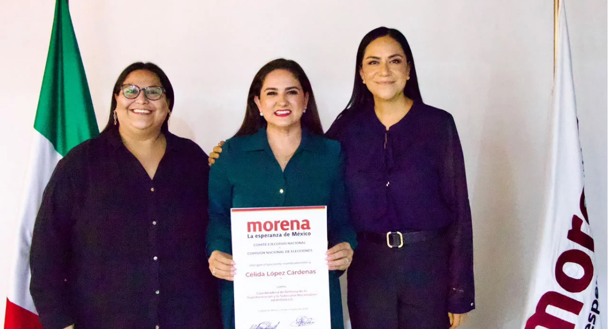 Morena designa a Célida López como coordinadora municipal en Hermosillo