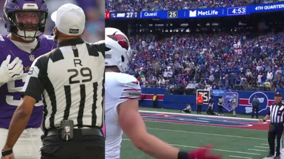 NFL suspende a los oficiales Jeff Seeman y Adrian Hill por conducta antideportiva hacia jugadores