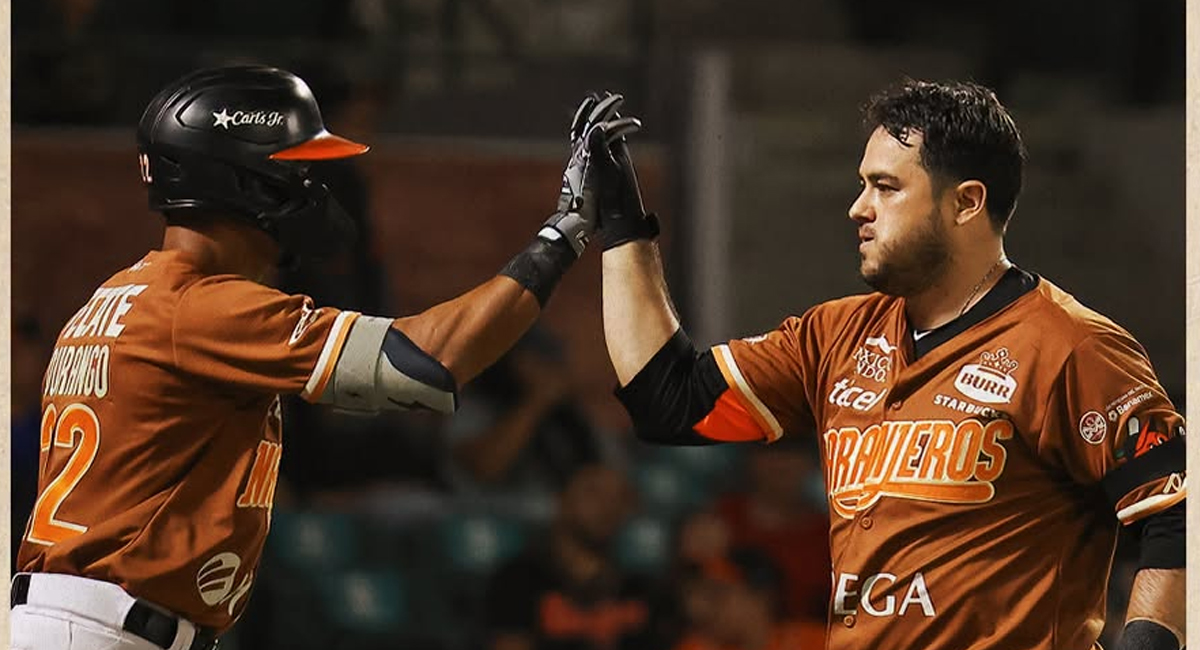 Naranjeros de Hermosillo barre a Jaguares de Nayarit y se mantienen en la cima de la LMP