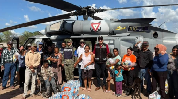 Navojoa entrega más de 14 mil despensas a familias damnificadas por el Huracán ‘Polo’