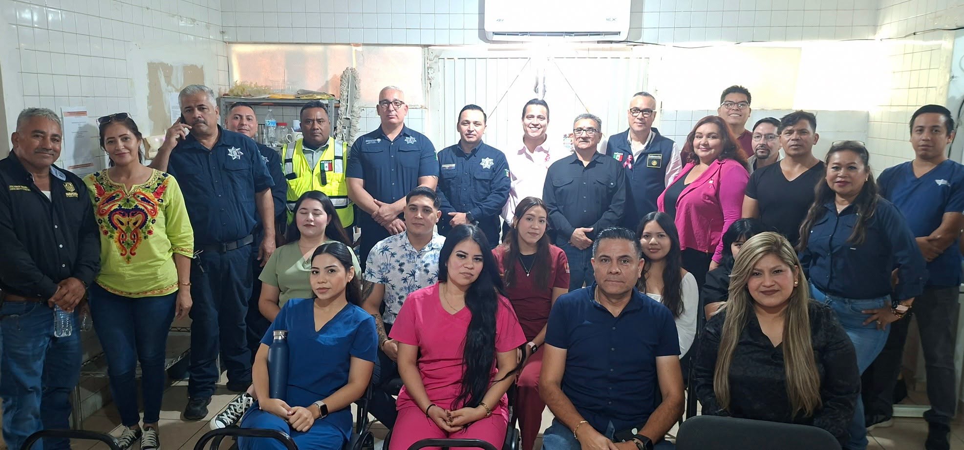 Navojoa fortalece coordinación entre Salud y Seguridad para promover la paz